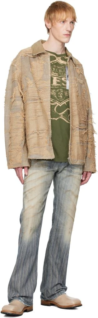 Diesel Blue Bootcut D-Moorix 09l55 Jeans 4