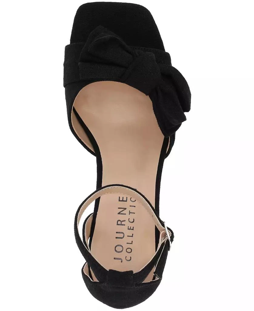 Journee Collection Women's Zevi Block Heel Dress Sandals 4