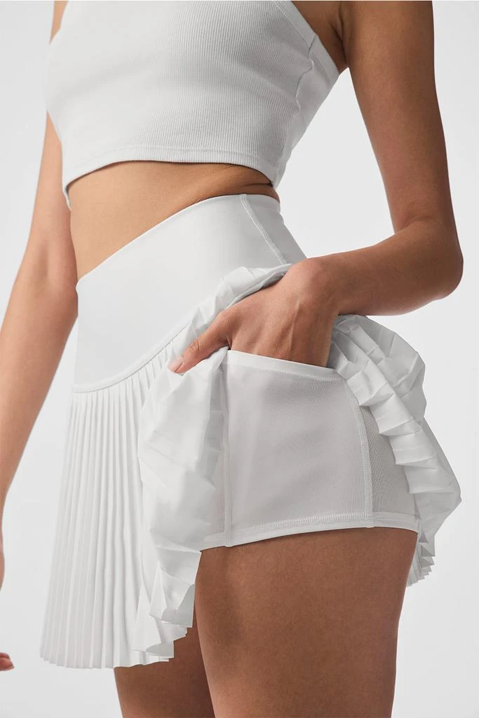 Alo Yoga Grand Slam Tennis Skirt - White 6