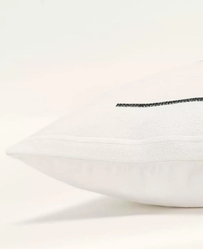 Rizzy Home Glam Striped Woven Decorative Pillow 4