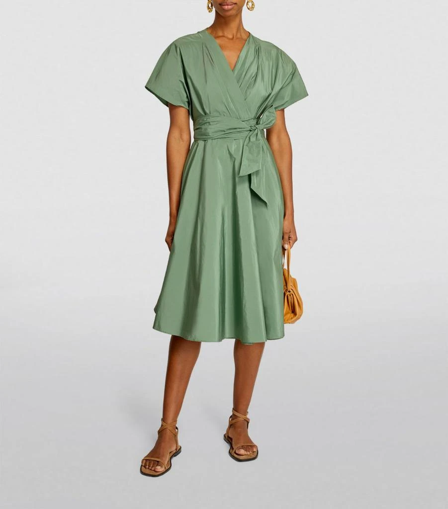 Weekend Max Mara Cotton Taffeta Midi Dress 2