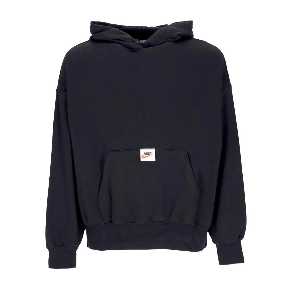 NIKE Lightweight Hoodie Women's Sportswear Circa 50 Fleece Hoodie Black/sail 1