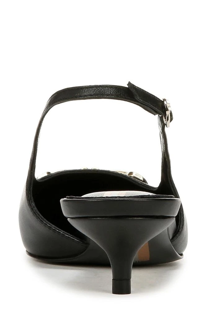 Sam Edelman Farrah Kitten Heel Pointed Toe Slingback Pump 4