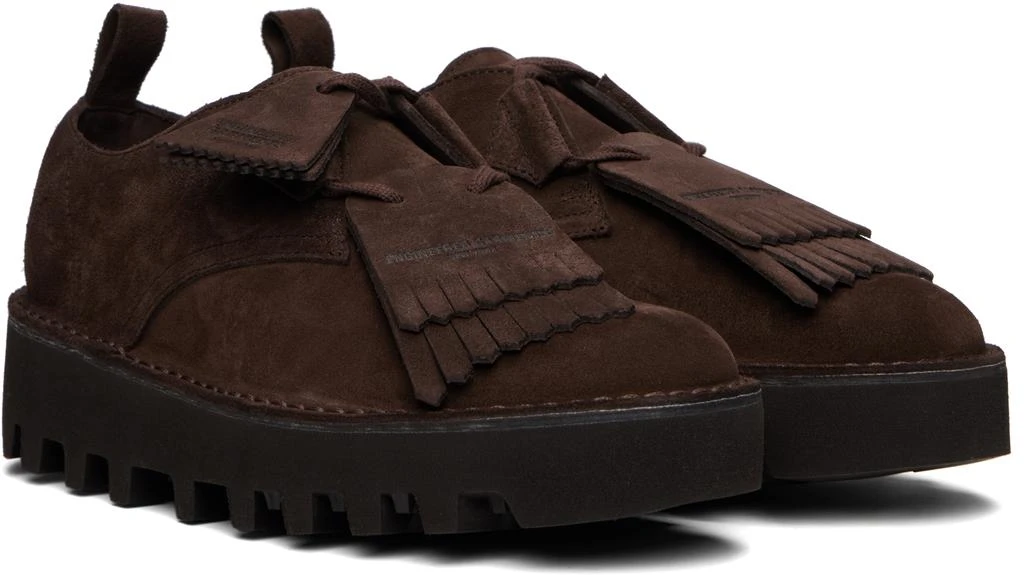 ENGINEERED GARMENTS- Brown Clarks Originals Edition Desert Khan EG Derbys Engineered Garments Brown Clarks Originals Edition Desert  main image 2