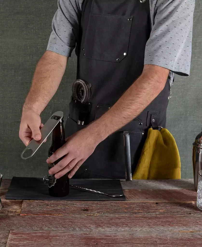 Legacy Collins 4 Piece Waxed Canvas Mixologist Apron Set 4