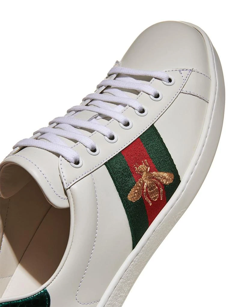 Gucci Men's Ace Leather Low Top Sneakers 5