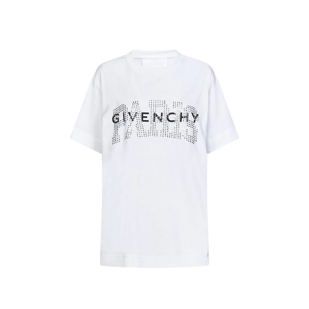 GIVENCHY Givenchy Cotton Logo T-Shirt 1