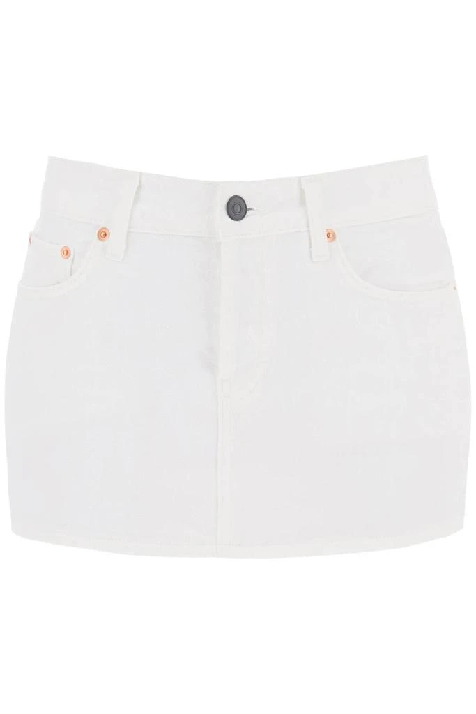 WARDROBE.NYC denim mini skirt 1