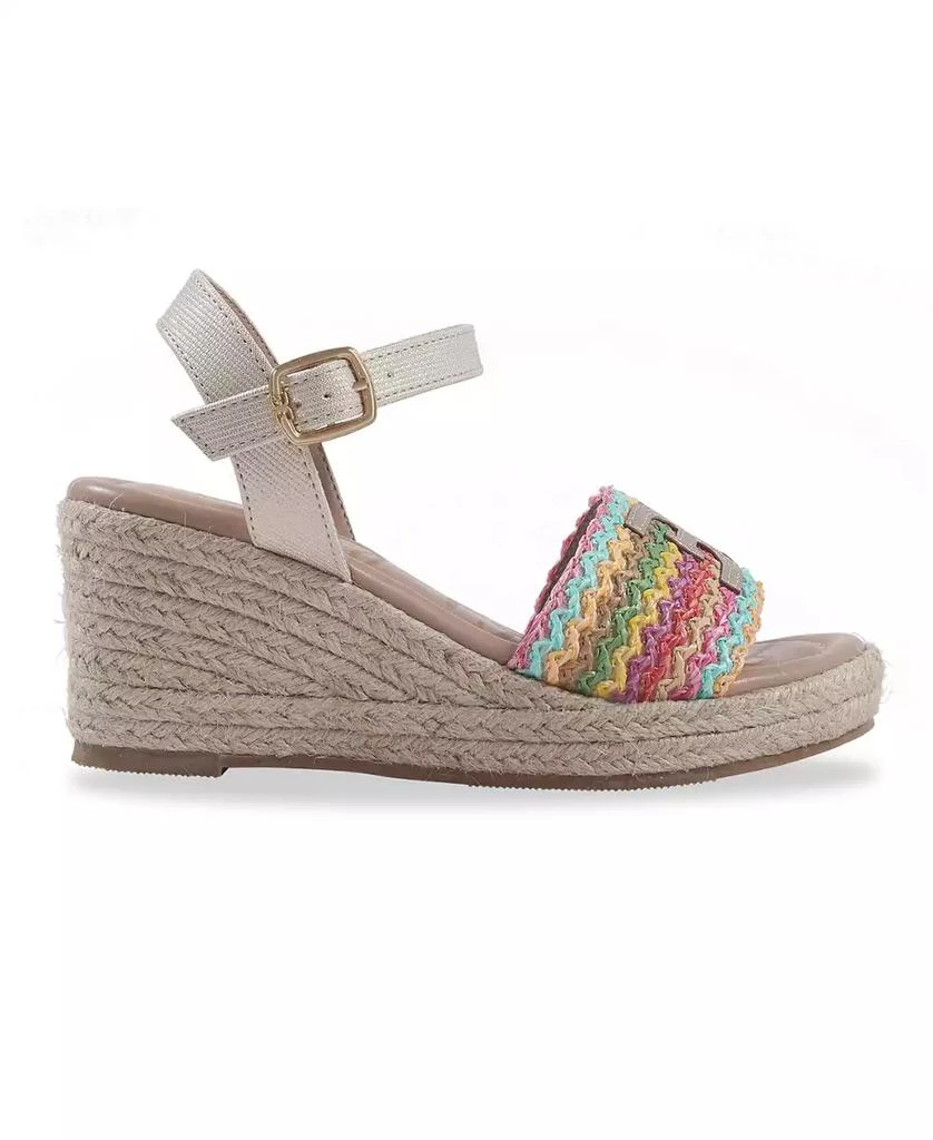 Sam Edelman Little and Big Girls Lucia Band Espadrille Wedge Sandals 2