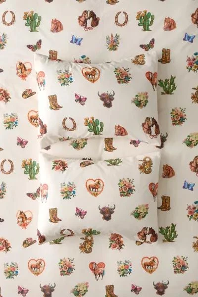 Urban Outfitters Vicki Collage Sham Set 1