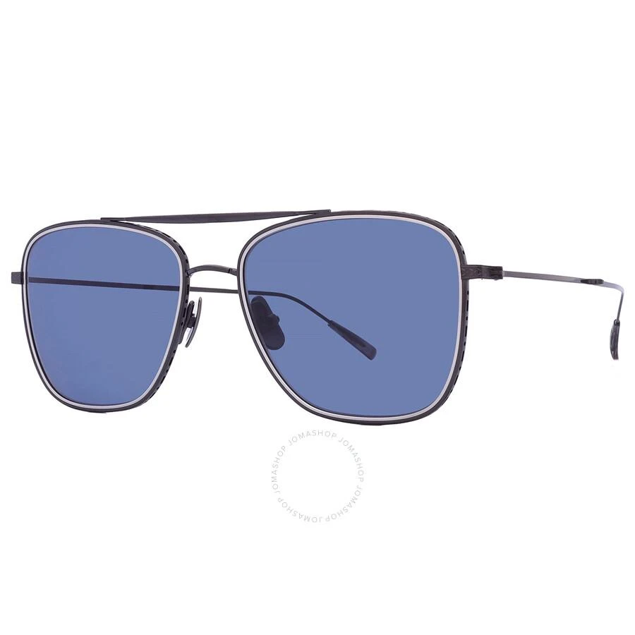 Mr. Leight NOVARRO S Blue Navigator Sunglasses ML4024 GM-CW/BLU 55 3
