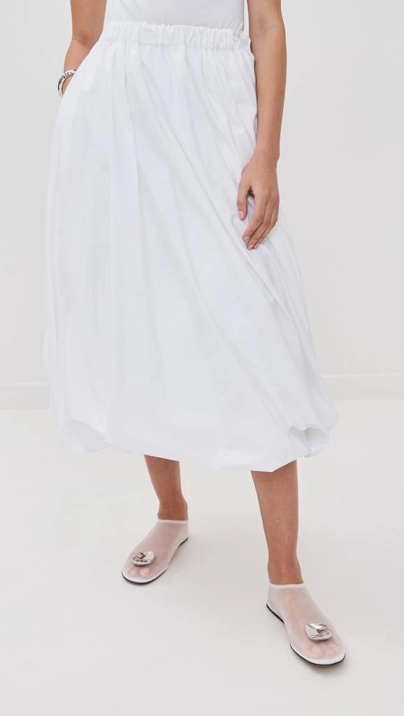 ROSETTA GETTY Twist Hem Skirt 1