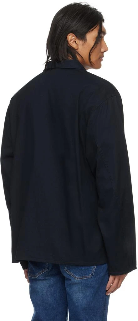 Nudie Jeans Navy Buddy Classic Chore Jacket 3
