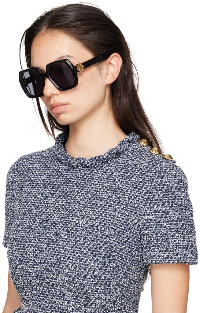Fendi Black FF Diamonds Sunglasses 4