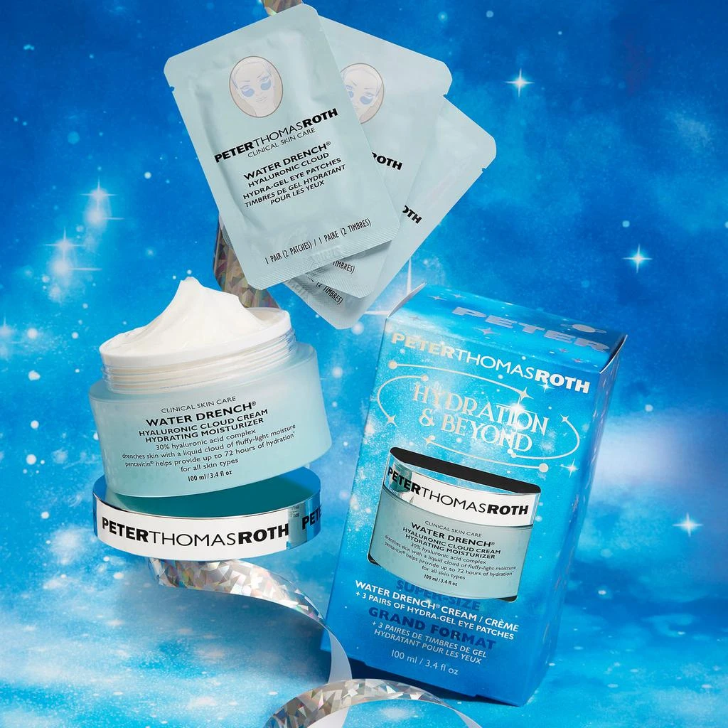 Peter Thomas Roth Hydration & Beyond Super-Size Water Drench Cream and Bonus Hydra-Gel Eye Patches 2