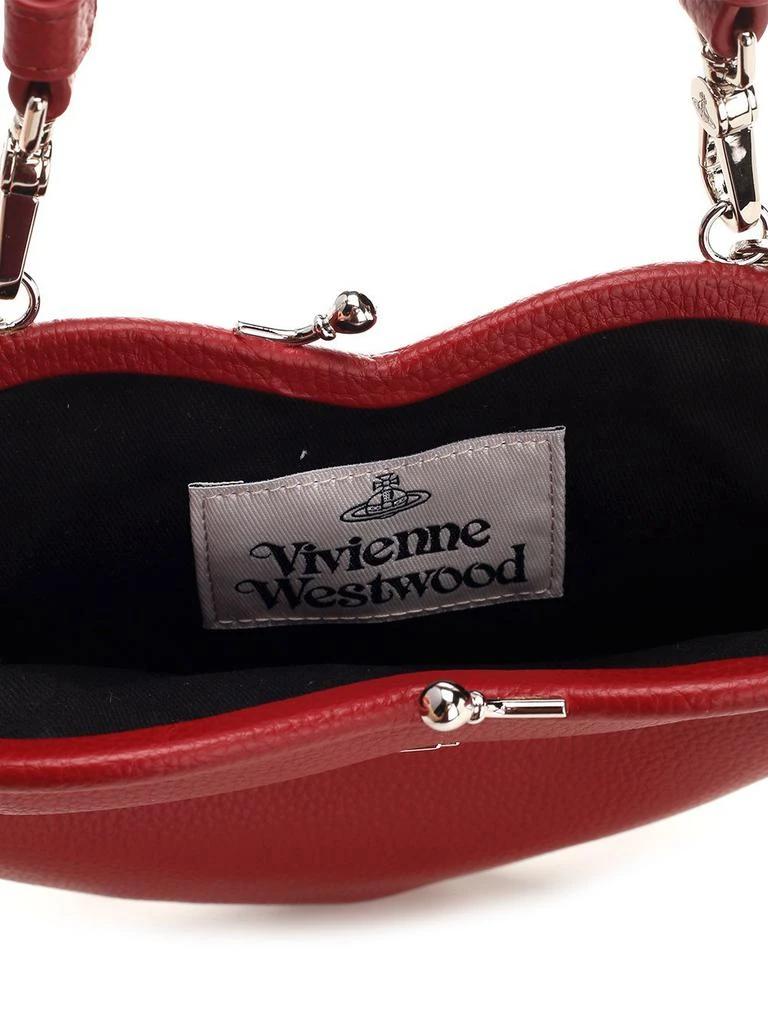 Vivienne Westwood Vivienne Westwood Belle Heart Shape Clutch Bag 4