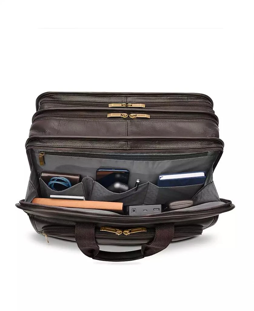 SOLO New York Classic Leather Briefcase 4