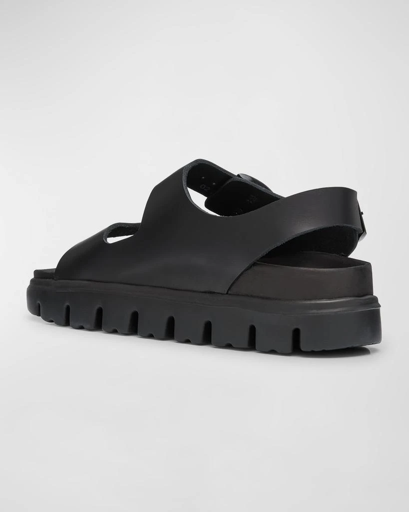 Birkenstock Milano Exquisite Leather Chunky Slingback Sandals 3