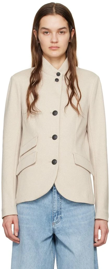Rag & Bone Beige Slade Blazer 1