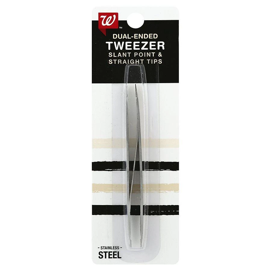 Walgreens Beauty Dual Ended Combo/Straight Tip Tweezer 1