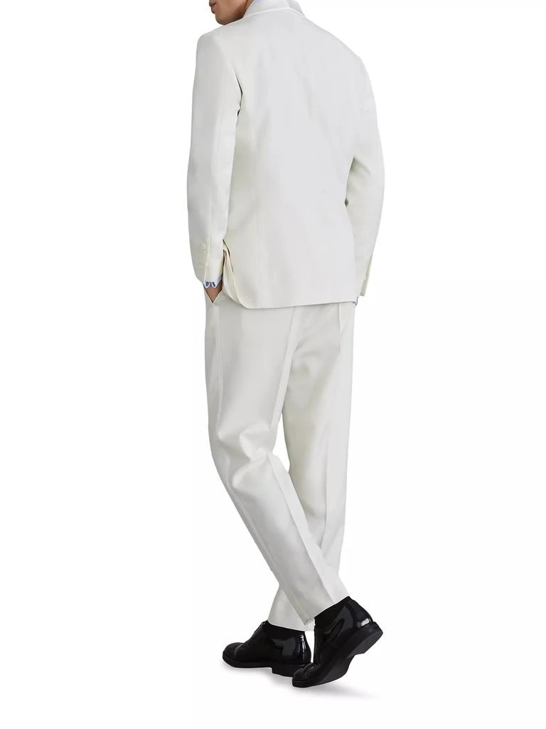 Brunello Cucinelli Tuxedo with Shawl Lapel Jacket and Trousers with Pleats 3