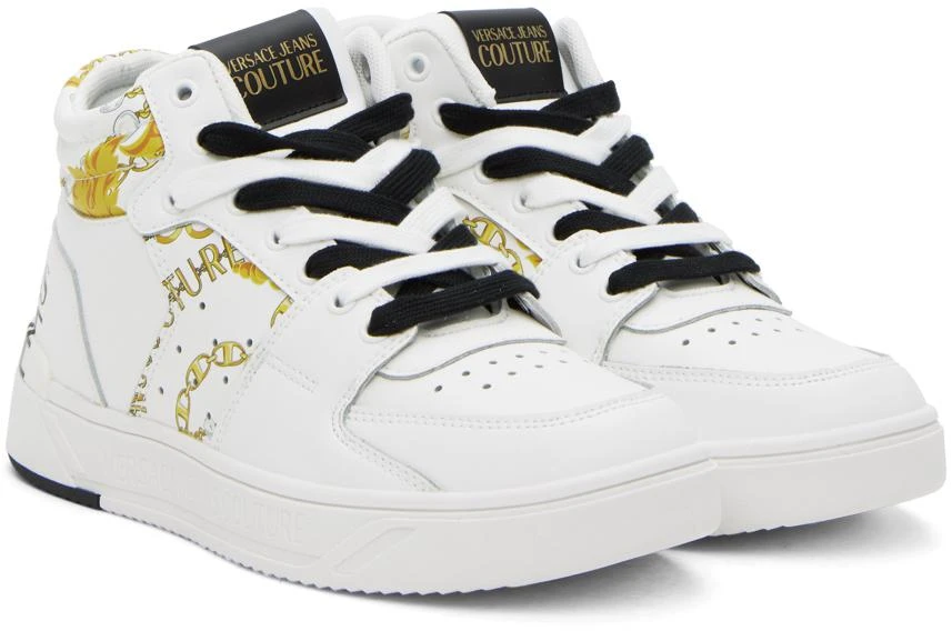 Versace Jeans Couture White Starlight Sneakers 4