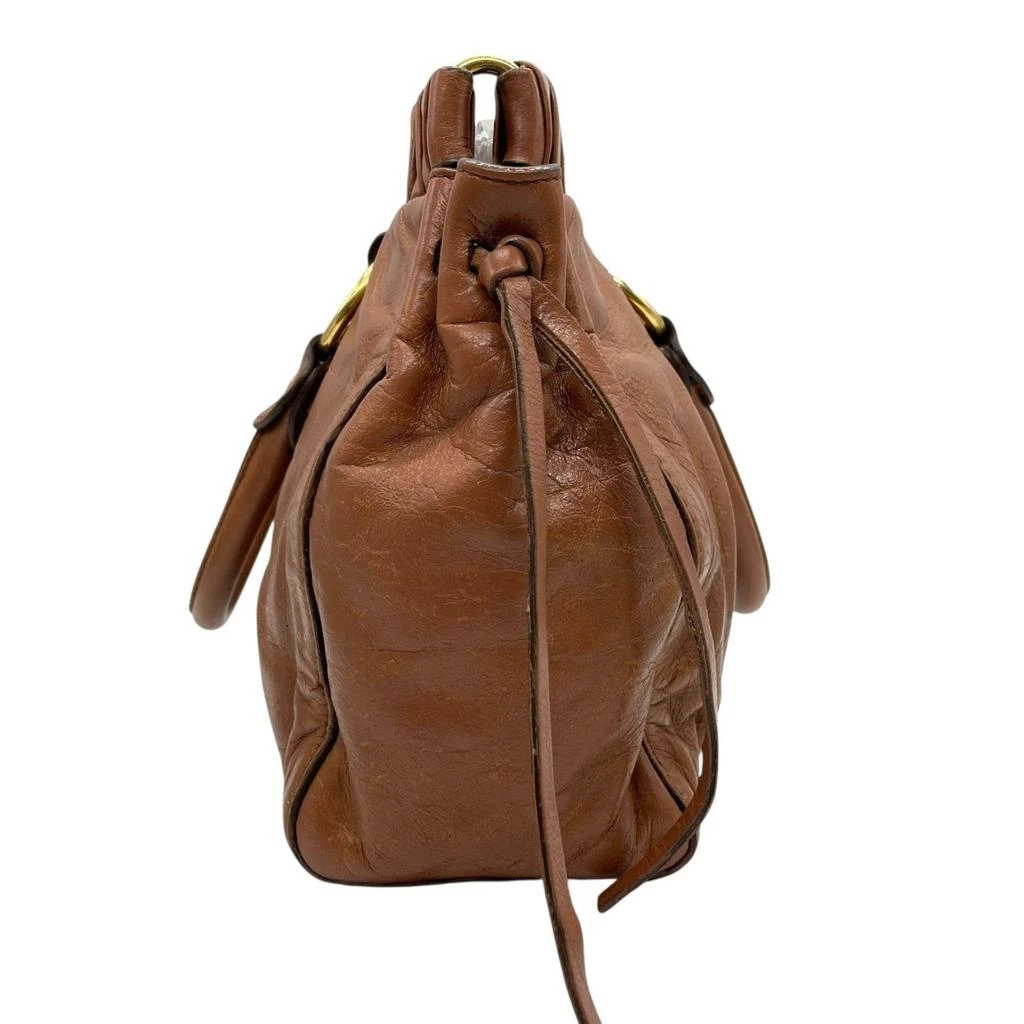 Miu Miu Leather Handbag Shoulder Bag (Pre-Owned) 6