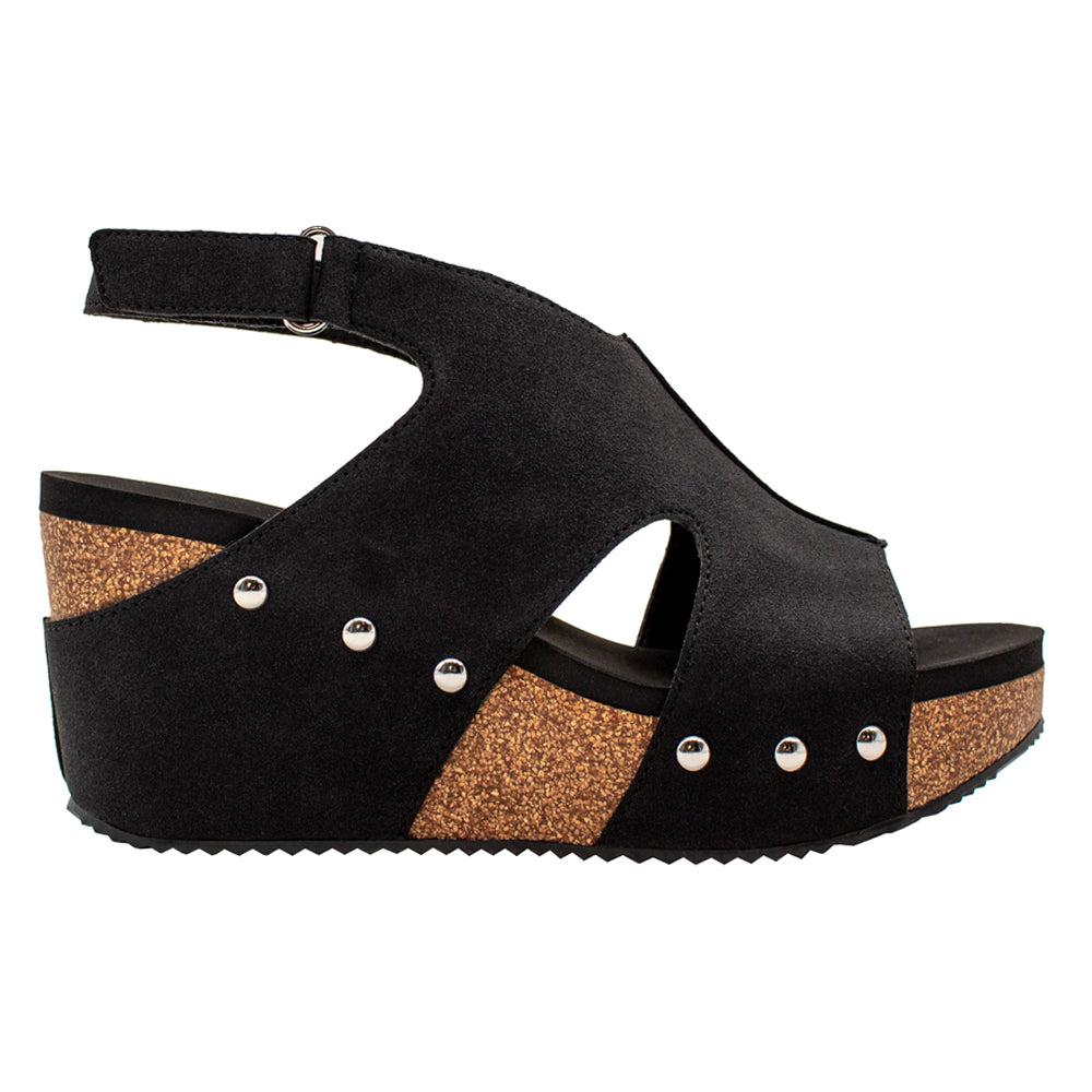 VOLATILE Beecher Sling Back Wedge Sandals