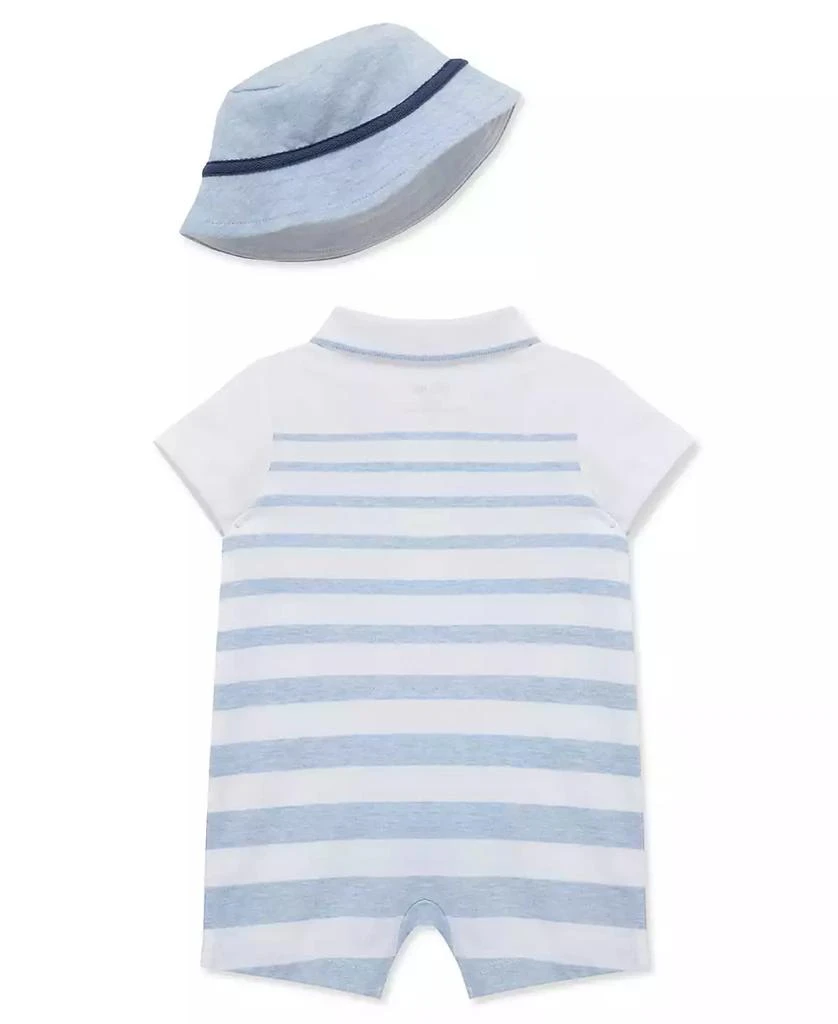 Little Me Baby Boys
Striped Romper
Hat, 2-Piece Set 2