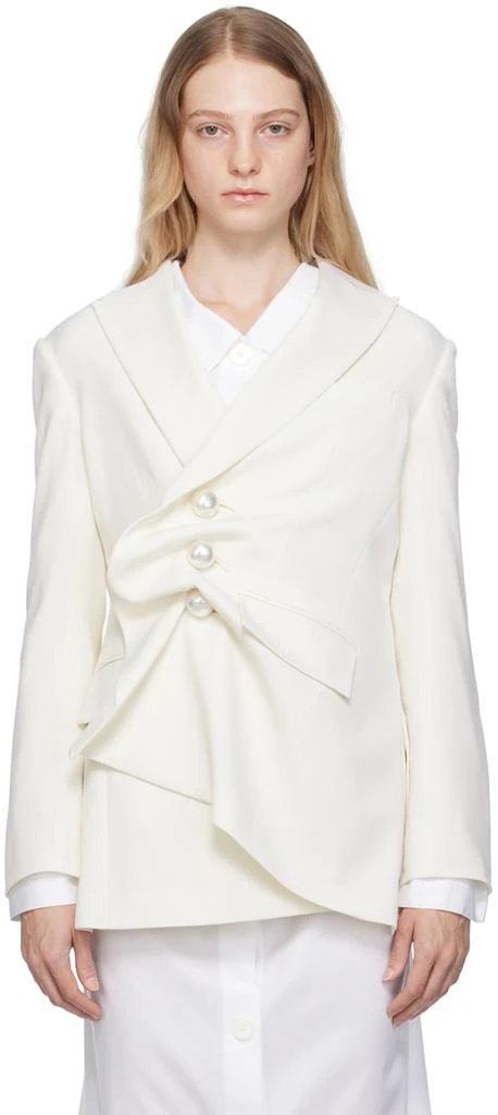 KIMHĒKIM Off-White Venus Blazer 1