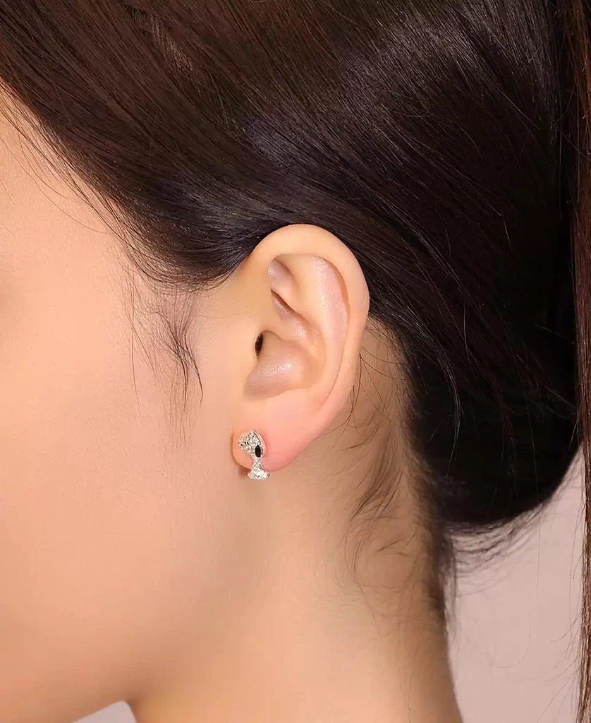 Unwritten Peanuts Crystal Love Snoopy Earring Set 3