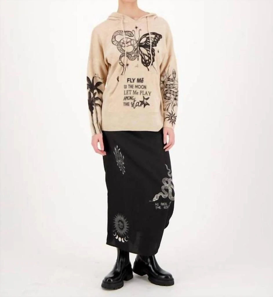 Me369 Me369 - ALINA HOODED SWEATER