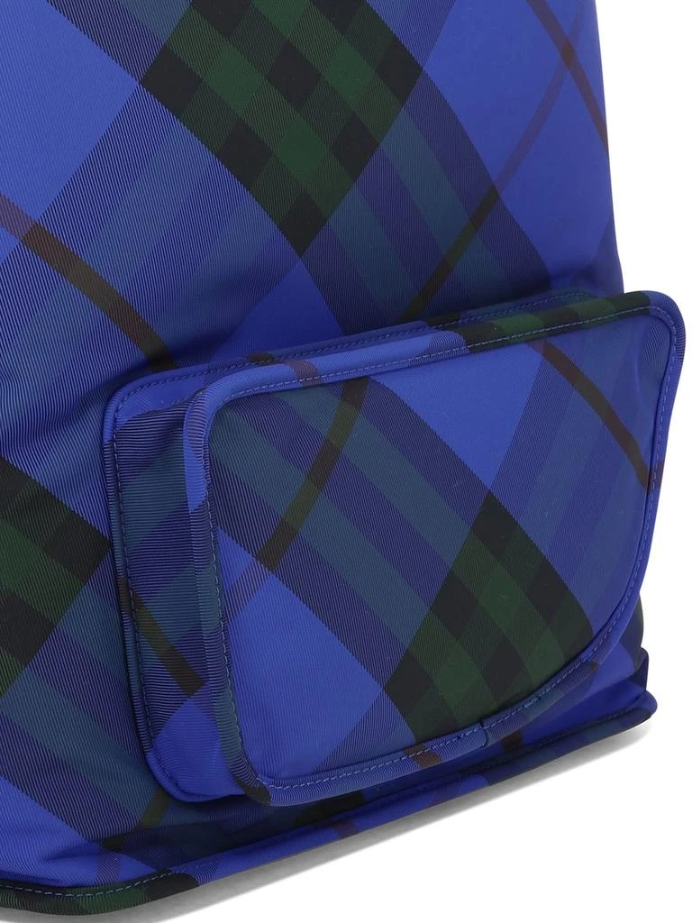 Burberry Burberry	Shield CHeckered Backpack 4