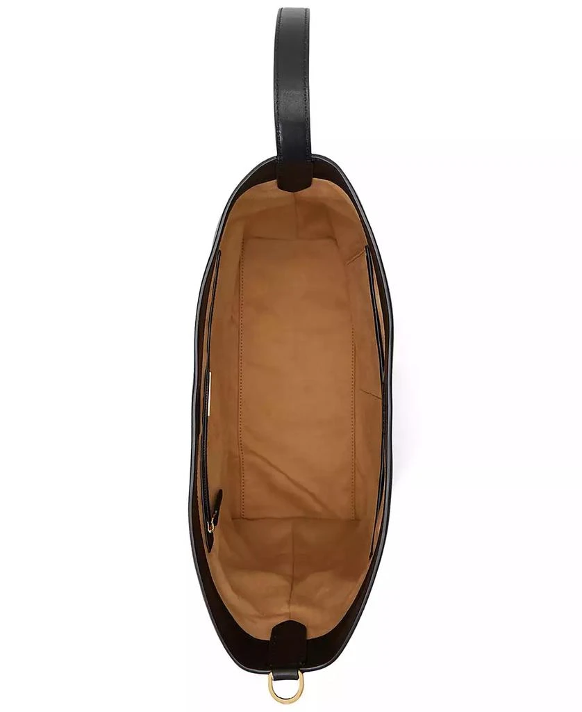 Ralph Lauren Kassie Large Leather Shoulder Bag 5