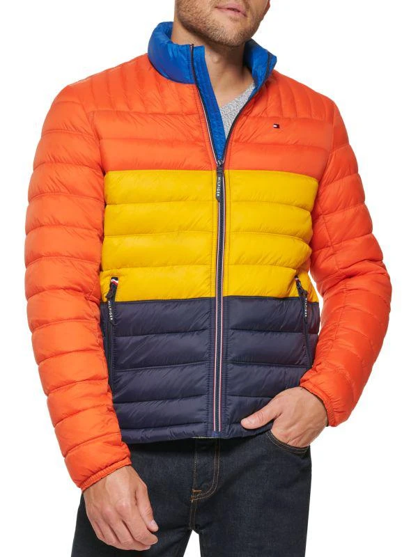 Tommy Hilfiger Classic Mock Neck Packable Puffer Jacket 1