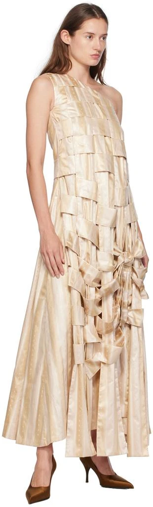 SUPER YAYA Beige Sarjah Beatrice Maxi Dress 4