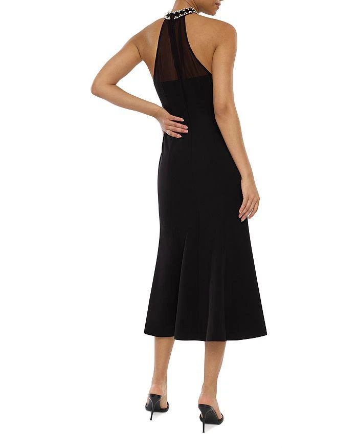 Likely Lirio Embellished Halter Neck Midi Dress 3