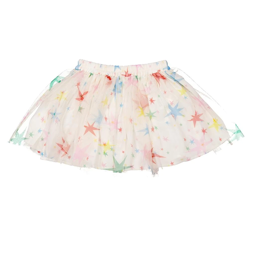 Stella McCartney Stella McCartney Kids Multi Star Print Tulle Skirt, Size 12Y