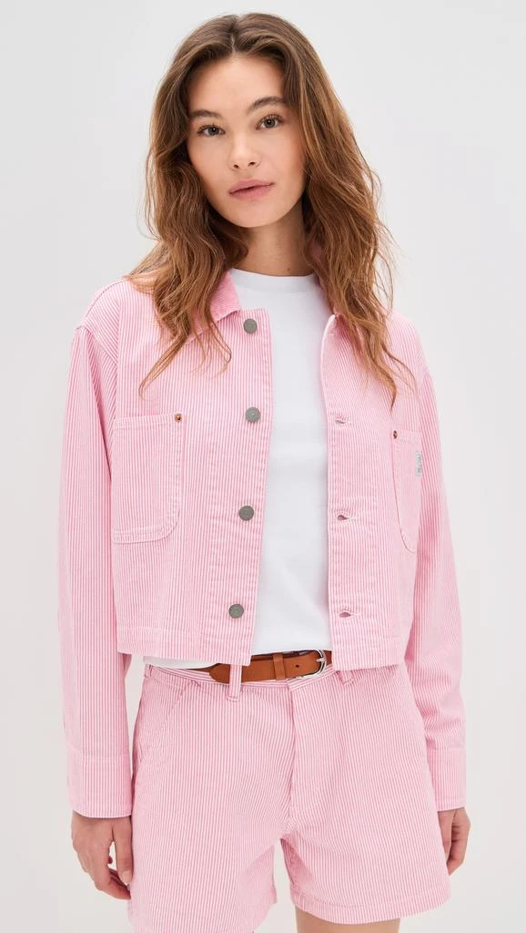 Denimist Cropped Chore Jacket 1