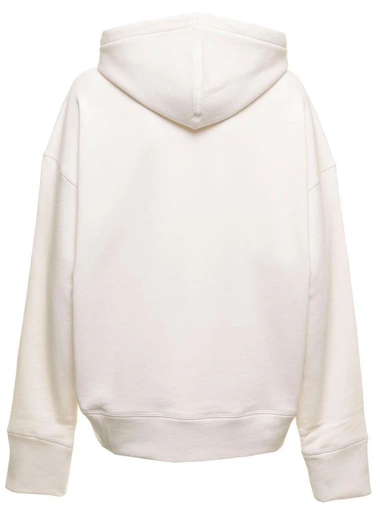 Jil Sander Jil Sander+ Logo Printed Drawstring Hoodie 2