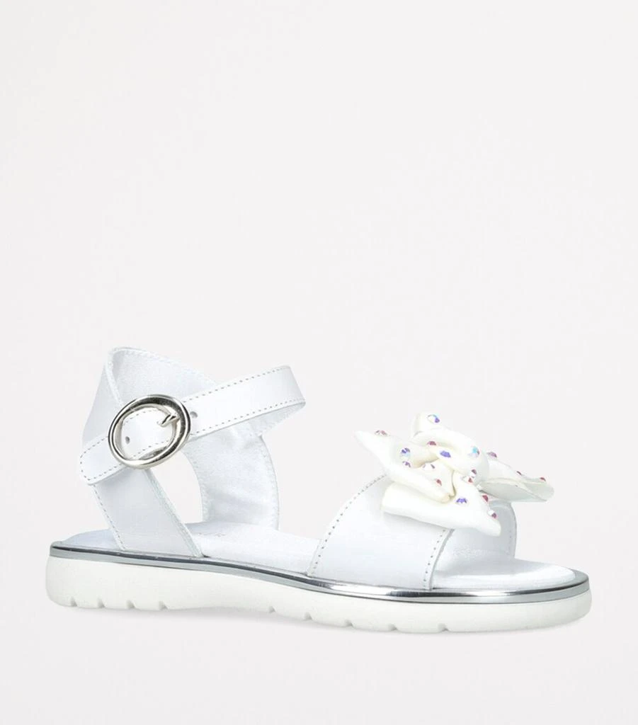 Babywalker Leather Bow Sandals 3