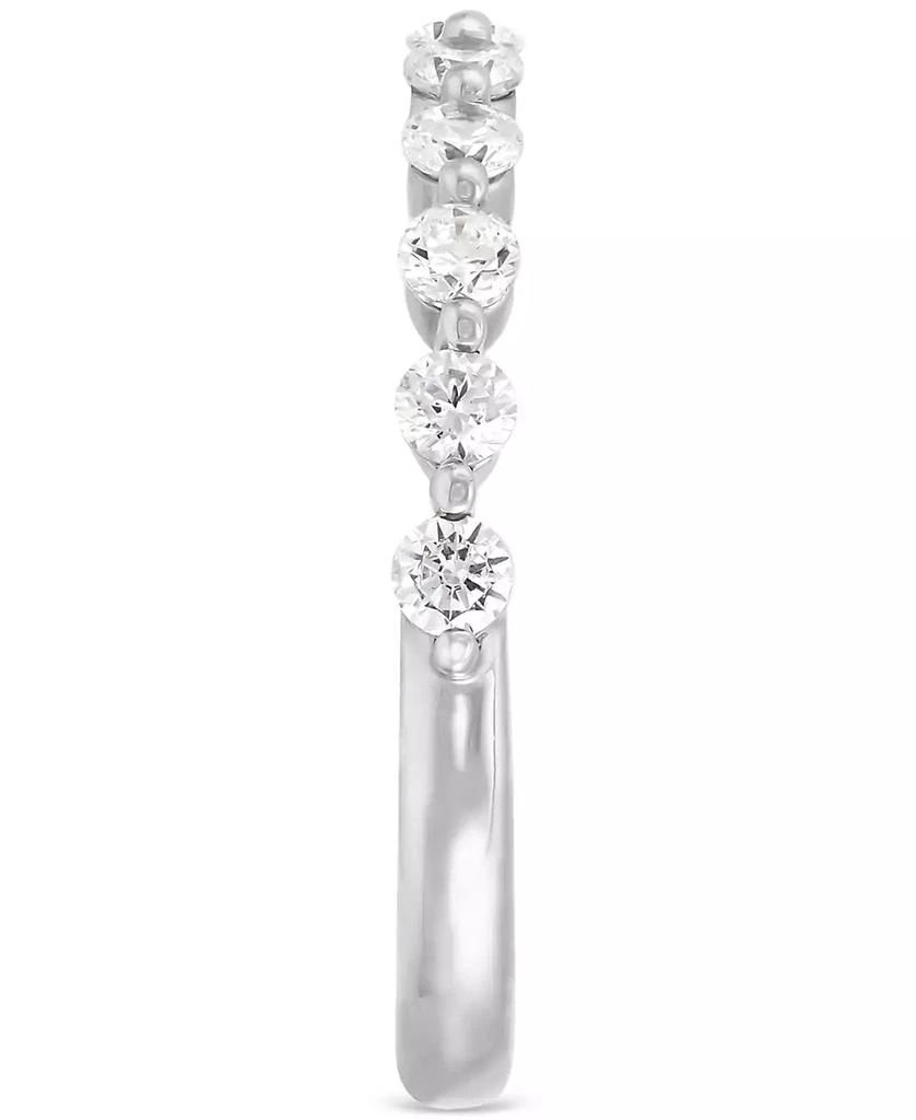 Grown With Love Certified Lab Grown Diamond Anniversary Band (1/2 ct. t.w.) in 14k White Gold 4