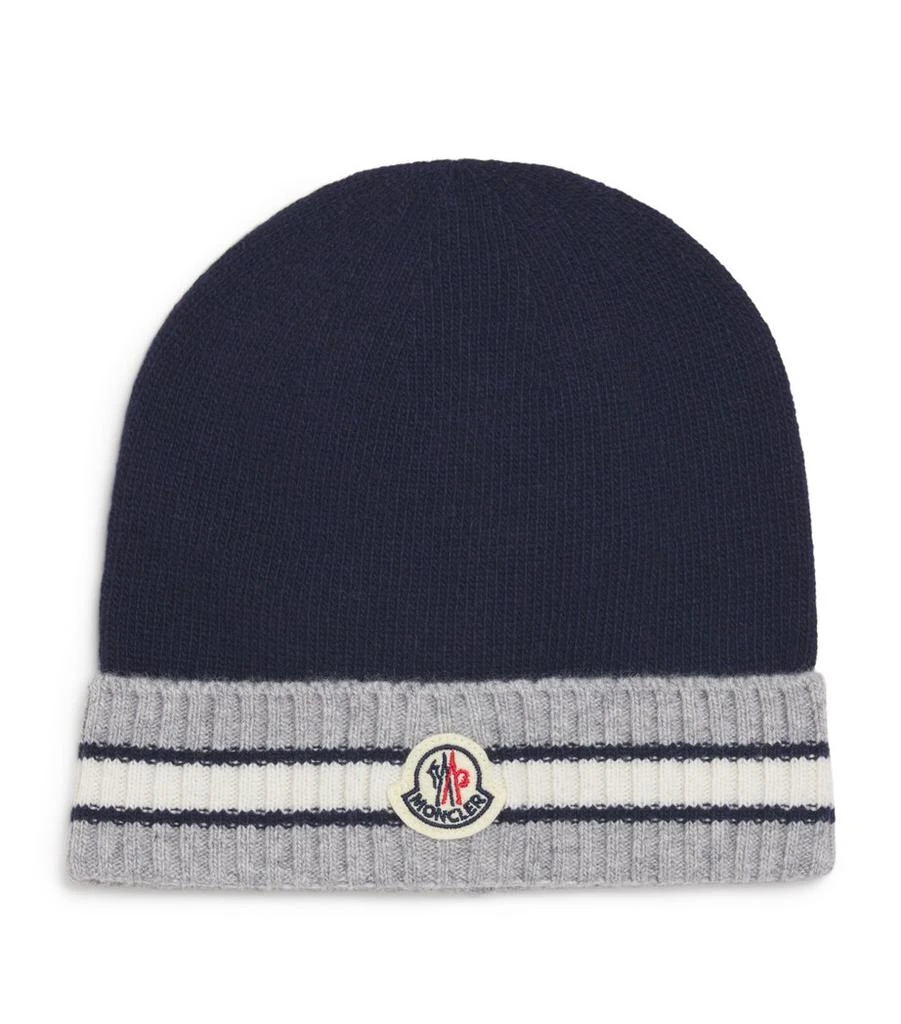 Moncler Wool Logo Beanie 1