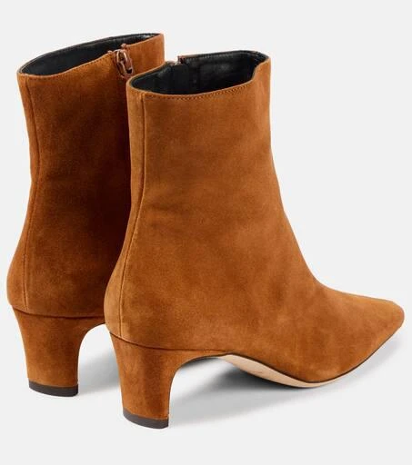 Staud Wally 55 suede ankle boots 2