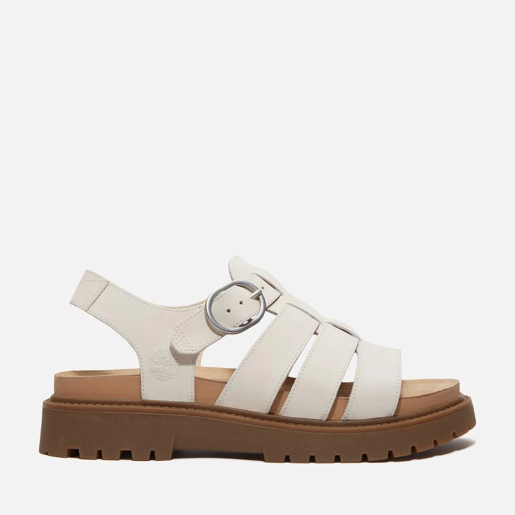 Timberland Women's Clairemont Way Leather Fisherman Sandals 1