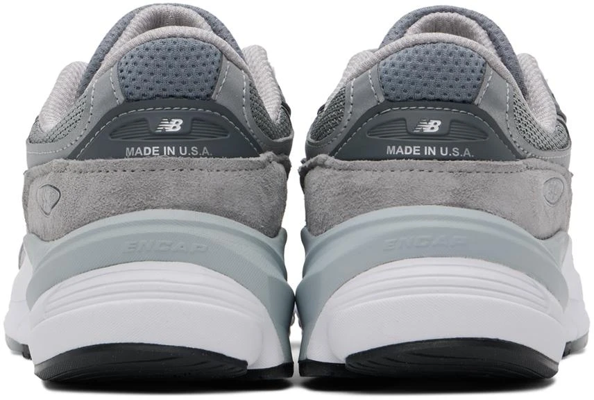 New Balance Gray Made In USA 990v6 Sneakers 2