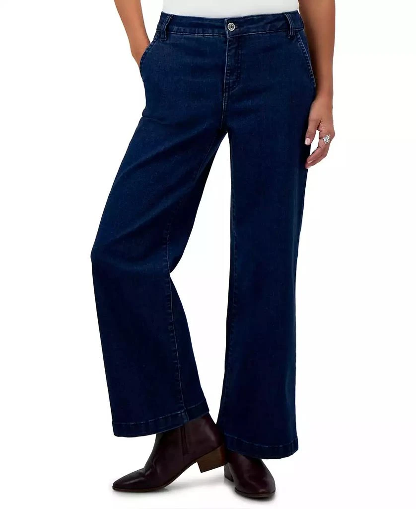 Style & Co Women's High-Rise Wide-Leg Jeans, Created for Macy's 1