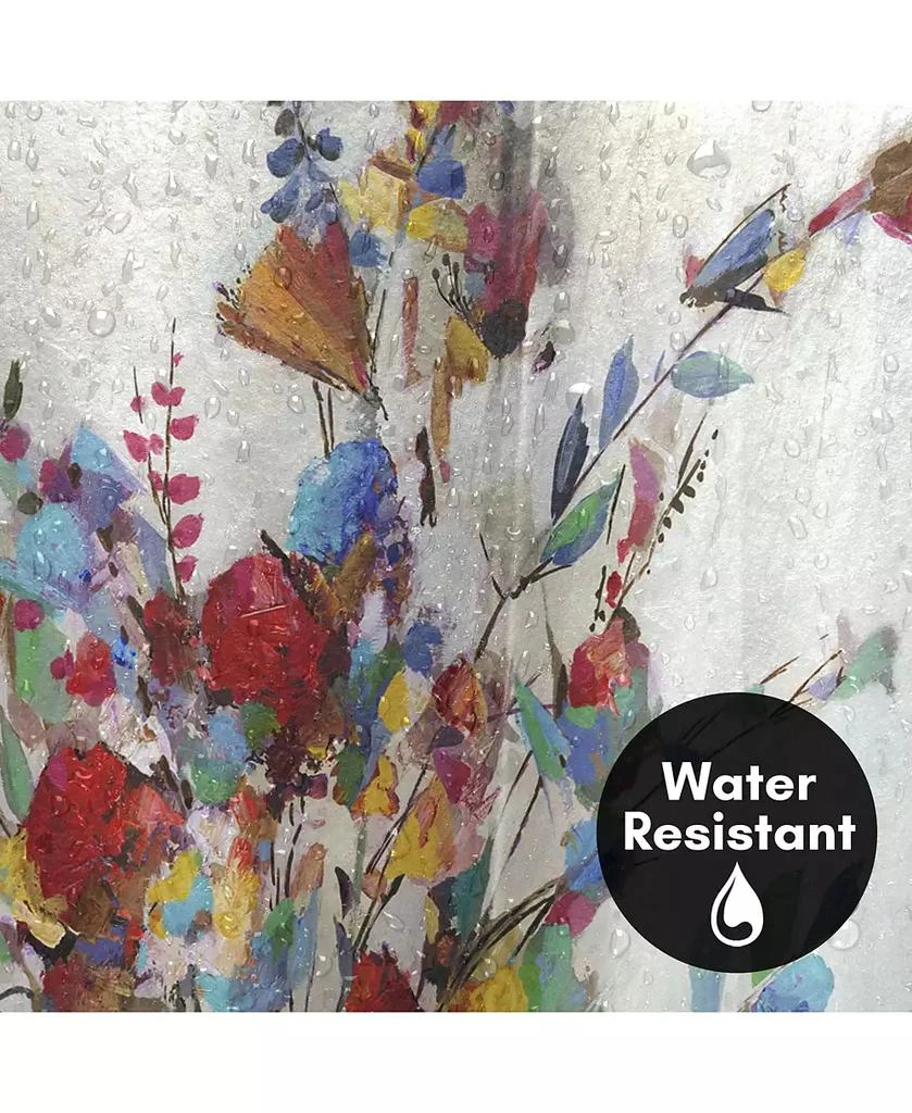 Americanflat 71x74 Floral Shower Curtain - Spring Bouquet by PI Creative Art 5