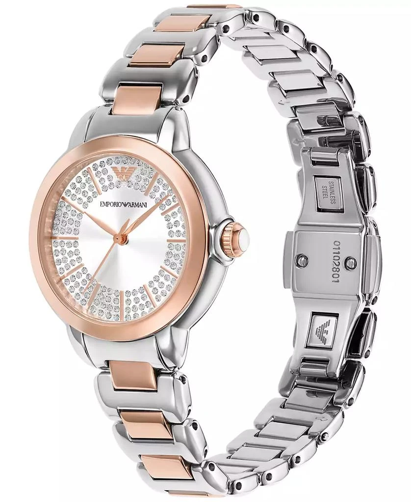 Emporio Armani Women's Two-Tone Stainless Steel Bracelet Watch 32mm 2