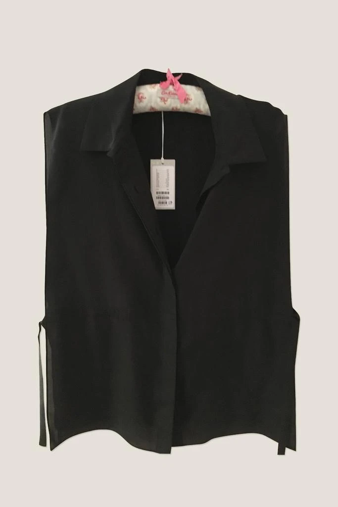 cos 100% Mulberry Silk Black Overtop 1